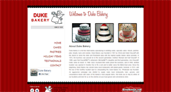 Desktop Screenshot of dukebakeryinc.com